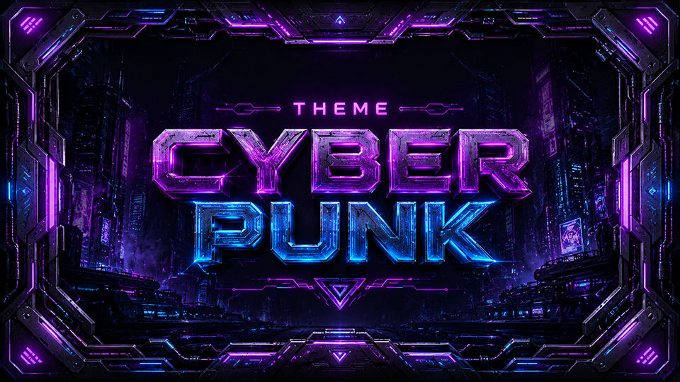 Cover du thème Cyber Punk